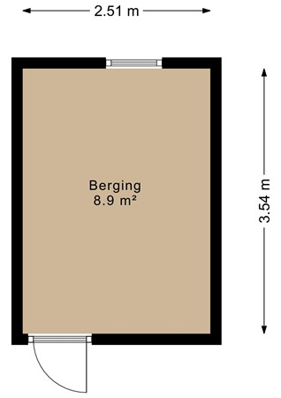 Floorplan - Queridostraat 127, 2274 XE Voorburg